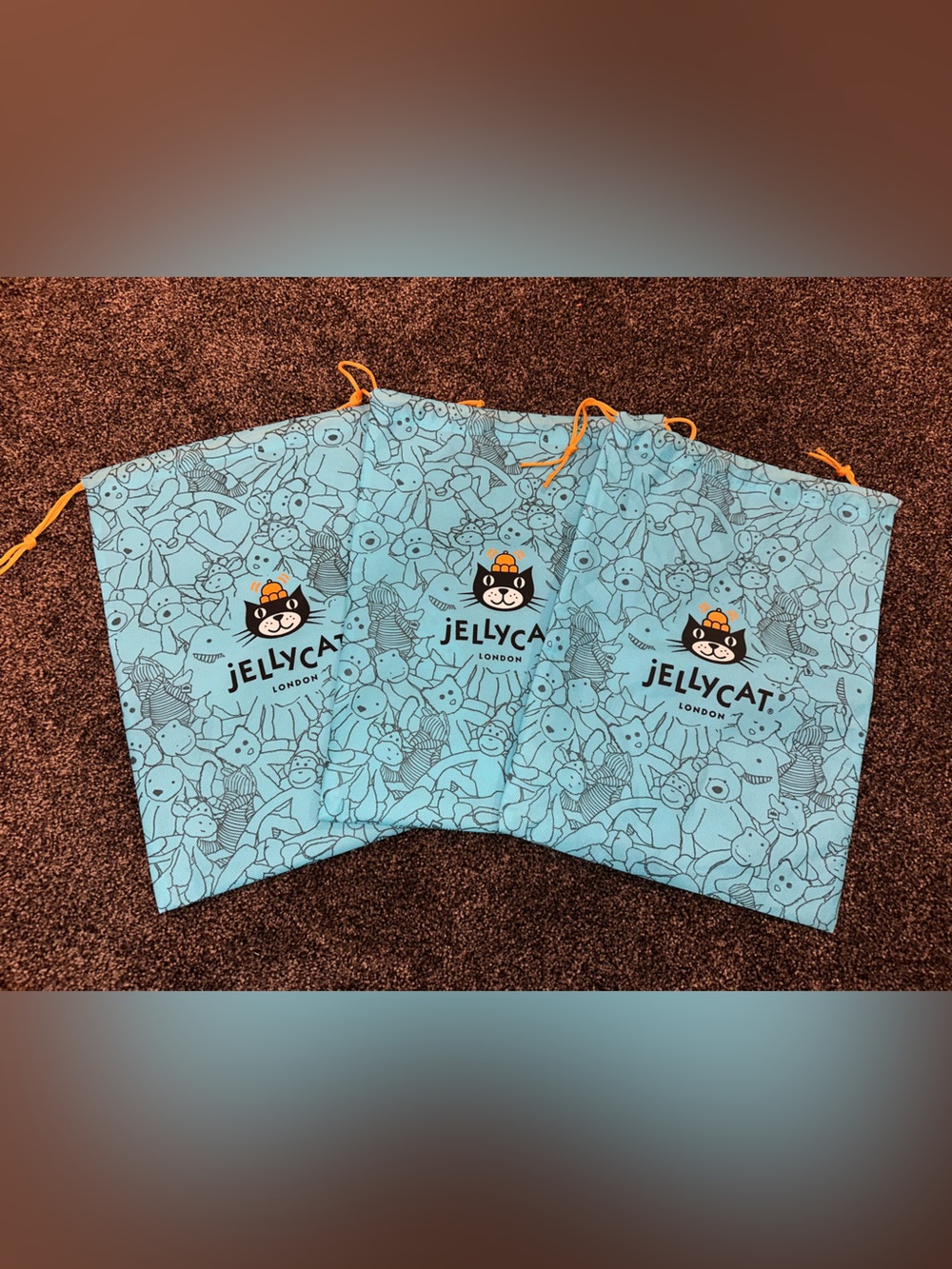 Jellycat Dust Bags x 3